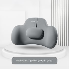 Car Memory Foam 3D Surround Neck Pillow (Option: Gray Waist Pillow)