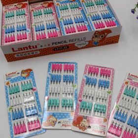 4 PCS Set Non-sharpening Pencil Cute Stationery Cartoon (Option: Rolling pen-1Packpencilcore)