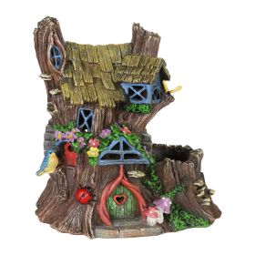 Elf Fairy Door Fairy Tale Door Courtyard Wooden Decoration Ornaments (Option: 3 Style-Flat)