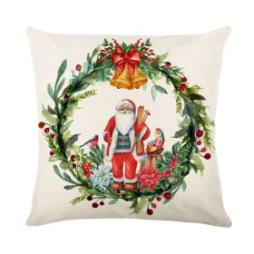 Modern Minimalist Christmas Pillow Cover (Option: QJ0721 8-45 X45cm Without Pillow)