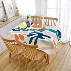 Atmosphere Soft Tablecloth Wash-free Waterproof And Oil-proof (Option: ZBQ87006-70X70CM)