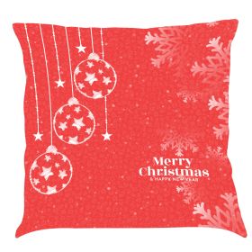 Christmas Car Pillow Cushion Gift (Option: O-45x 45 Linen Pillowcase)