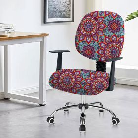 Chair Cover Office Computer Armrest (Option: First Encounter-45x 45cm)