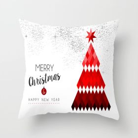 Christmas Household Pillow Cushion Pillowcase (Option: DRD210 6-45x45cm)