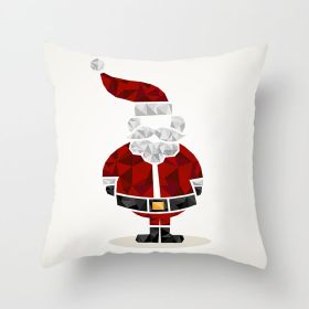 Christmas Household Pillow Cushion Pillowcase (Option: DRD210 18-45x45cm)