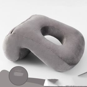 Office Artifact New Multi-functional Afternoon Nap Pillow (Option: Gray-32x22x13cm)