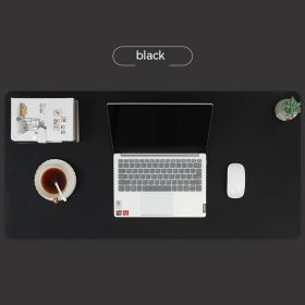 Mouse Pad Large Computer Desk Pad (Option: 600X400mm-Black)