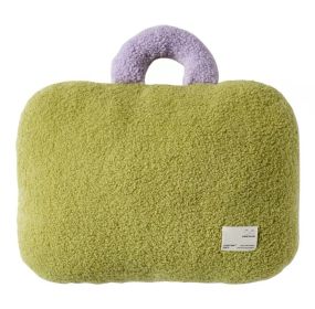 Briefcase Pillow Shape Living Room Sofa Backrest Personality Combination Bed Pillow Photo Plush Toy (Option: Briefcase-Average Size)