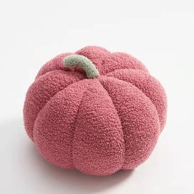 Simple Small Pumpkin Pillow Cute Sofa Cushion (Option: Purple-18cm)