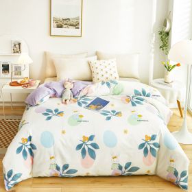 Cotton Single And Double Student Dormitory Three Piece Quilt Cover (Option: Dream Xiaowan-Double Quilt Cover 220x 240cm)